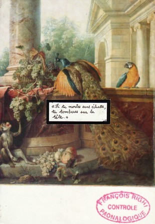 186. François Desportes, Nature morte au paon, 1714