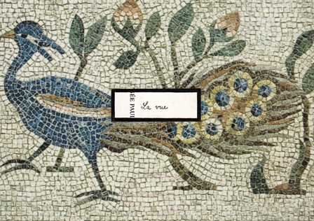 208. Paray-le-Monial, d'après une mosaïque du 4e s. ap. J. C.